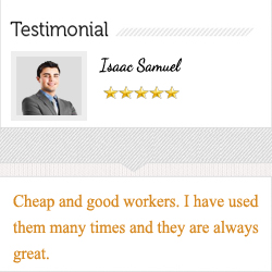 testimonial isaac said